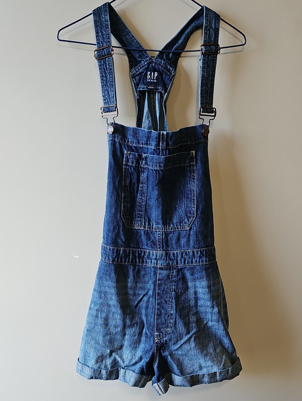 GAP XXL Denim Short Overalls